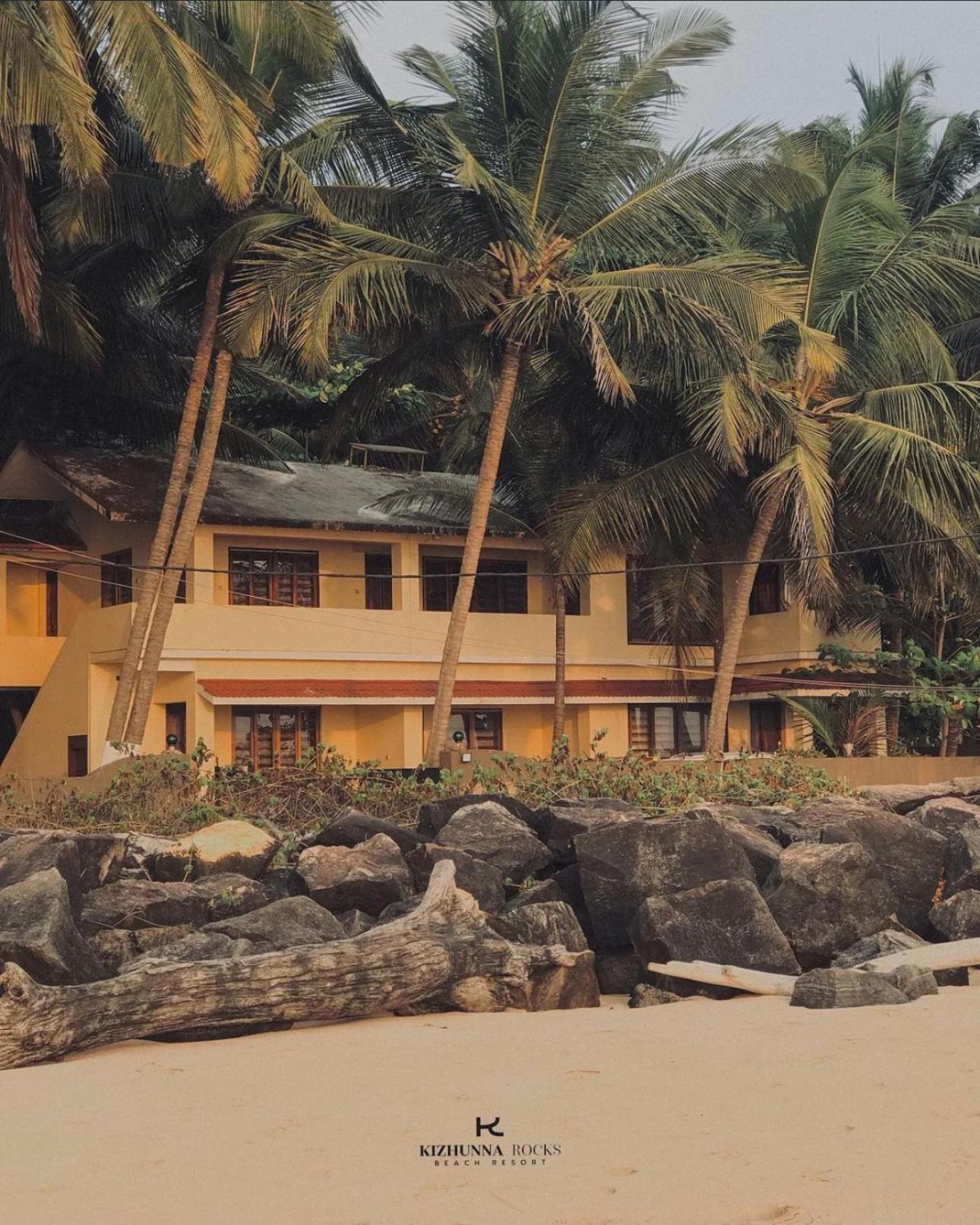 Kizhunna Rock Beach House Kannur Eksteriør billede